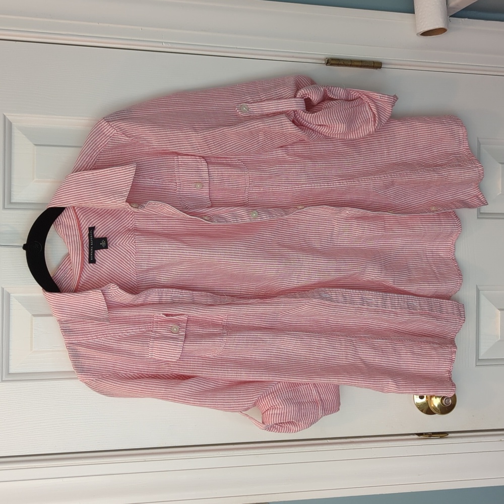 Banana Republic linen button down